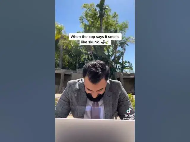 Video thumbnail for When the cop says it smells like skunk