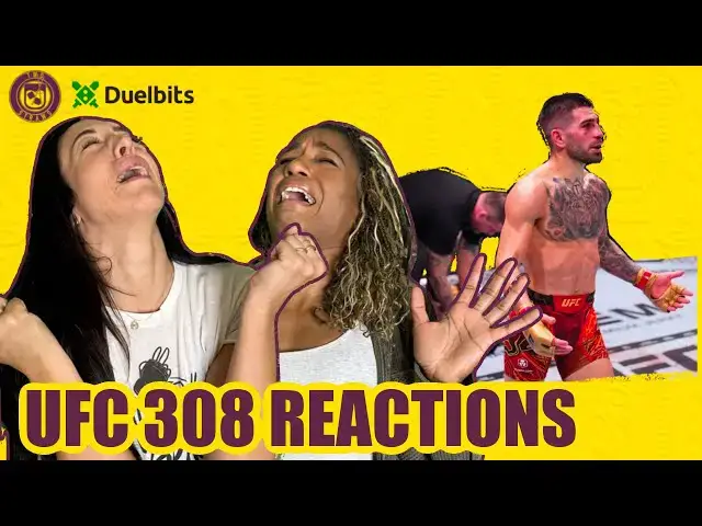 Video thumbnail for UFC 308 Reactions with UFC fighters Jessica Penne and Angela Hill