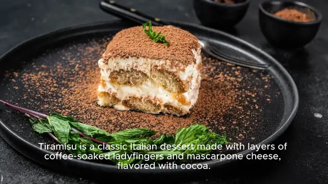 Video thumbnail for tiramisu recipe
