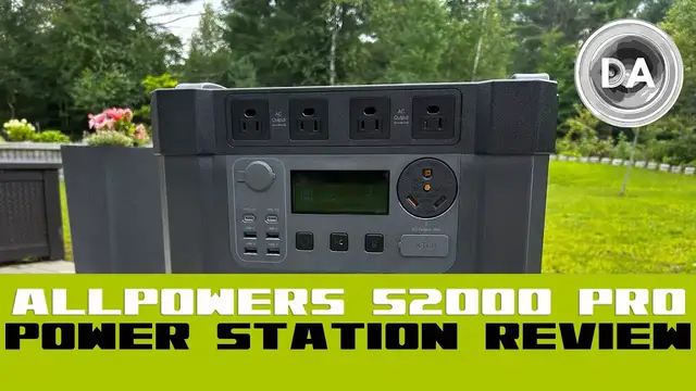 Video thumbnail for AllPowers S2000 Pro Power Station Review | 2400W Output + 30A RV Plug