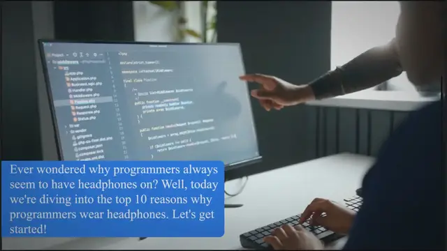 'Video thumbnail for 10 Reasons Why Programmers Wear Headphones'