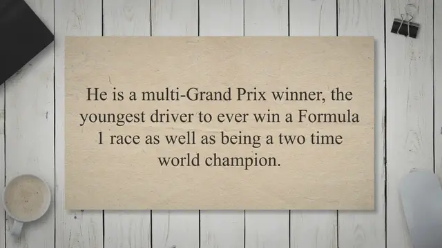 'Video thumbnail for Max Verstappen'