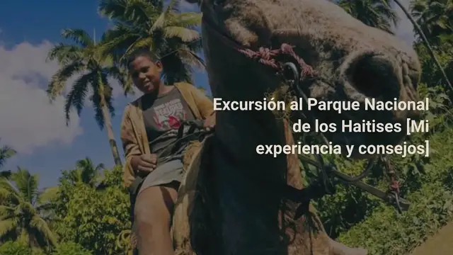 'Video thumbnail for Excursión al Parque Nacional de los Haitises [Mi experiencia y consejos]'