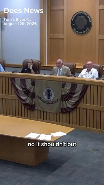 Video thumbnail for Tom's River Council Unanimously Votes To Adopt Anti Immigrant Stance Vote - Short