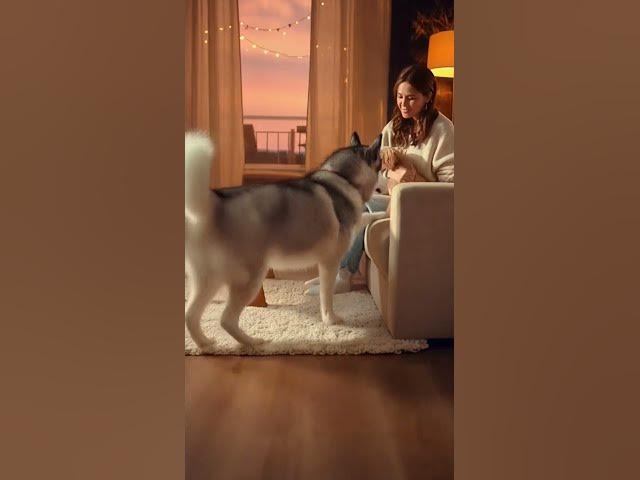 Video thumbnail for Jealous Husky Can’t Stand Being Ignored 🥺🐾 | Love Me Too❤️