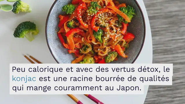 Video thumbnail for Wok aux pâtes konjac et beurre de cacahuètes