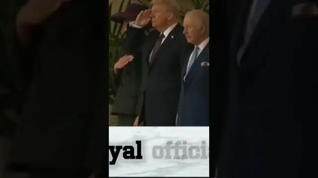 Video thumbnail for Donald Trump Lays Wreath at Late Queen Elizabeth's Tomb in Windsor Chapel