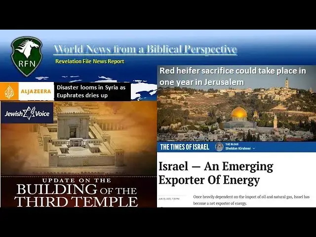 Video thumbnail for 182 - Israel Update & the Drying Euphrates (April 2023)