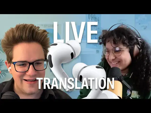 Video thumbnail for AirPods Pro 3 Live Translation Test