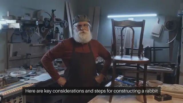 Video thumbnail for Rabbit Hutch Building Plans