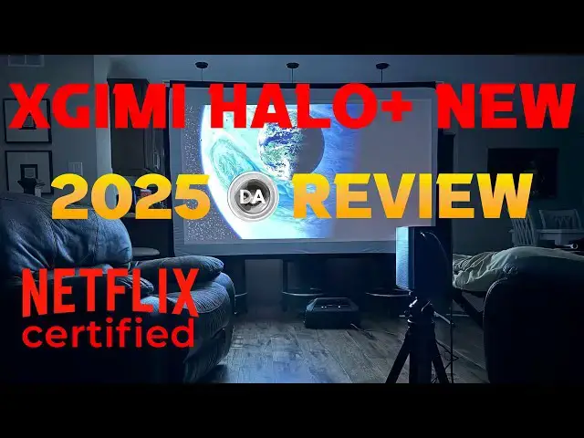 Video thumbnail for XGIMI Halo+ Netflix 2025 Review | Best Portable Projector?