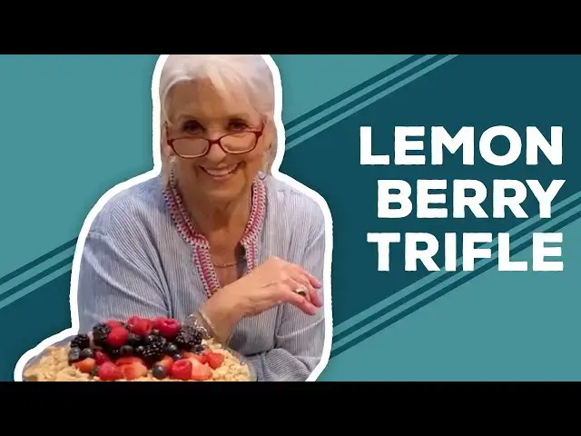 Video thumbnail for Quarantine Cooking: 4th of July Lemon Berry Trifle Recipe