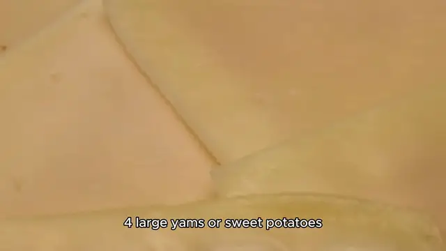 Video thumbnail for Yams recipe