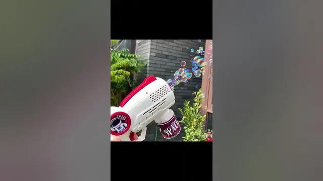 Video thumbnail for 🌟 Product Link is in Description 🌟 | Astronaut Bubble Machine with Lights | #viral