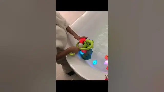 Video thumbnail for 🌟 Product Link is in Description 🌟 | Cute Animals LED Bath Toy for Kids | #viral