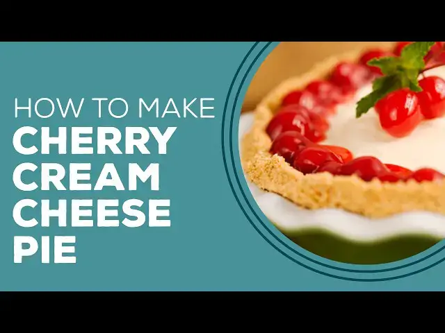 Video thumbnail for Blast from the Past: Cherry Cream Cheese Pie Recipe | Easy No Bake Dessert Recipe Ideas