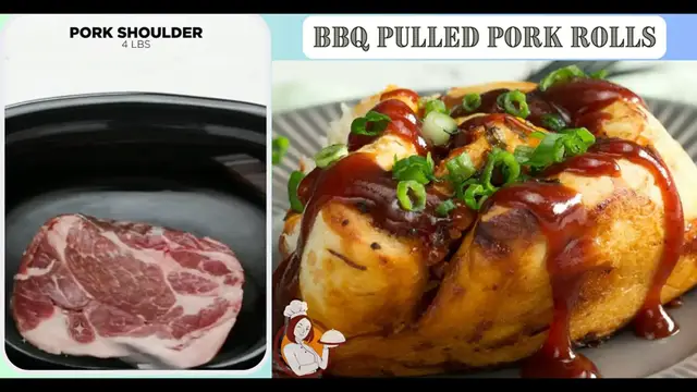 Video thumbnail for BBQ Pulled Pork Rolls