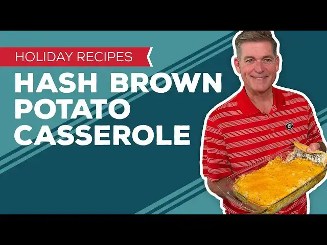 Video thumbnail for Holiday Cooking & Baking Recipes: Hash Brown Potato Casserole Recipe | Christmas Side Dishes