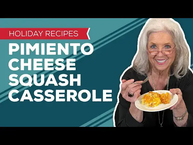 Video thumbnail for Holiday Cooking & Baking Recipes: Pimiento Cheese Squash Casserole Recipe