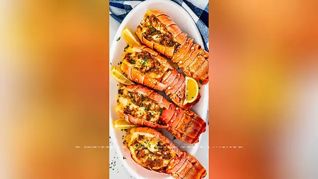 Video thumbnail for lobster tails recipe