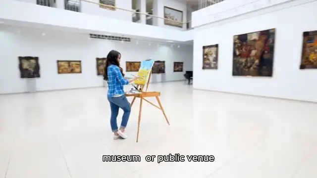 Video thumbnail for Art exhibition