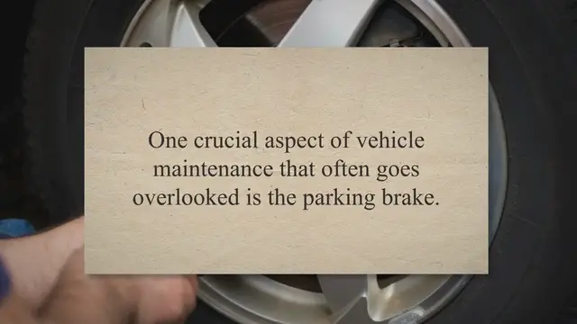 Video thumbnail for Mastering the Art of Adjusting Your Vehicle's Parking Brake