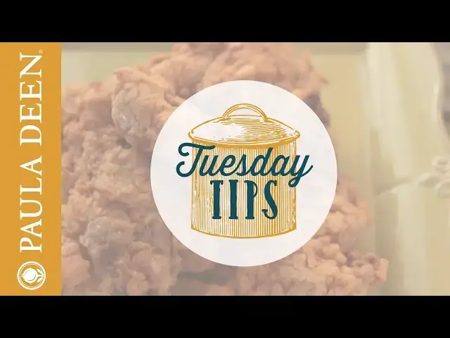 Video thumbnail for Tuesday Tips - Frying tips