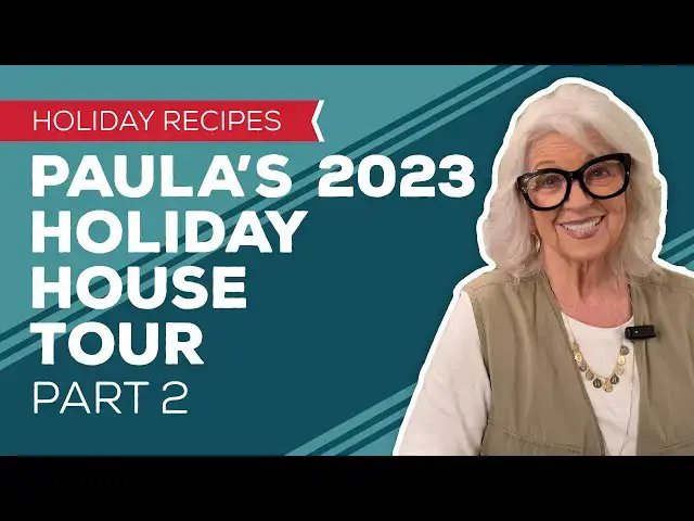 Video thumbnail for Holiday Cooking & Baking Recipes: Holiday House Tour 2023 (Pt 2)