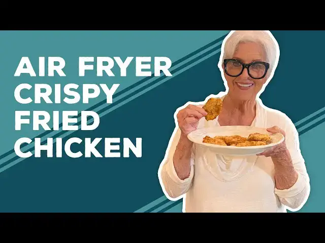 Video thumbnail for Love & Best Dishes: Air Fryer Crispy Fried Chicken Recipe | Air Fried Chicken Tenders