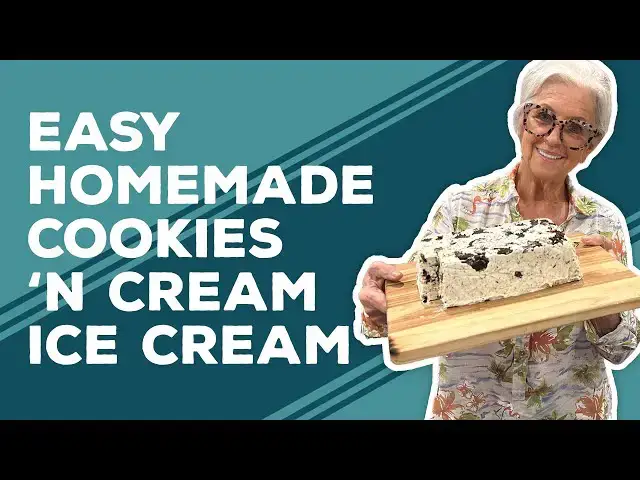 Video thumbnail for Love & Best Dishes: Easy Homemade Cookies ‘n Cream Ice Cream Recipe | No Churn Ice Cream