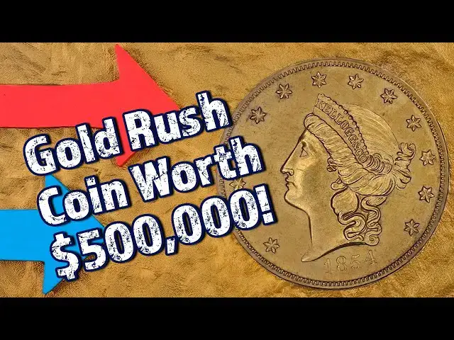 'Video thumbnail for This California Gold Rush Gold Coin is Worth $500,000!'