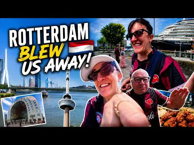 Video thumbnail for Our LAST Day in Rotterdam Before the Cruise! 🇳🇱🚢