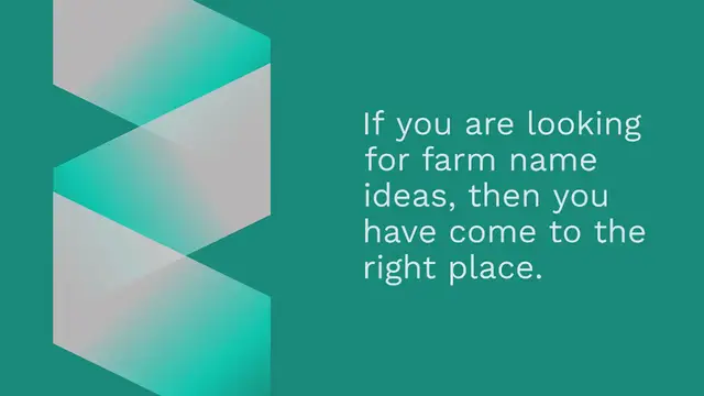 Video thumbnail for 920+ Best Farm Names Ideas That Are Mind Blowing!