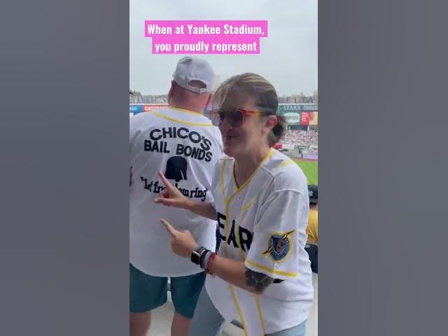 Video thumbnail for When at Yankee Stadium ….