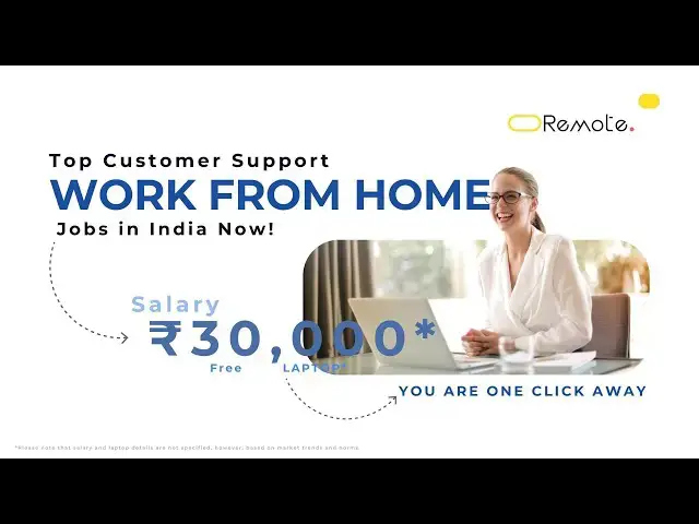 Video thumbnail for Top Customer Support Work From Home Jobs in India Now!