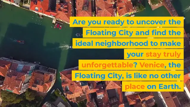 Video thumbnail for Where to Stay in Venice： Finding the Perfect Neighborhood in the Floating City
