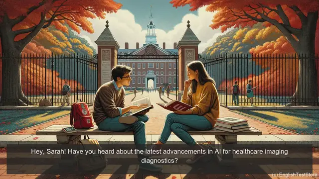 Video thumbnail for English Conversation for Informatics Engineering: AI in Healthcare Imaging Diagnostics