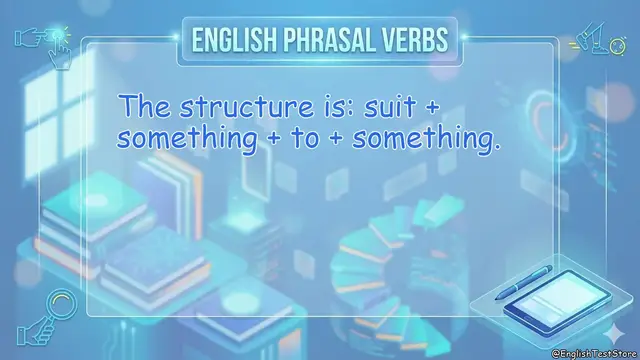 Video thumbnail for Suit sth to sth Meaning, Examples & How to Use Correctly