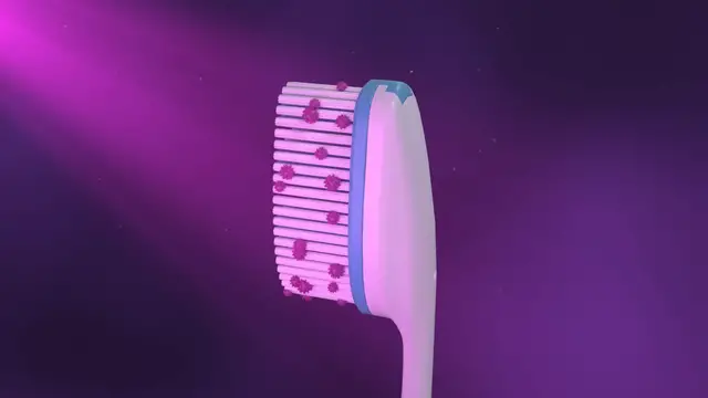 'Video thumbnail for Bril: Kills Up To 99.9% of Germs On Your Toothbrush'