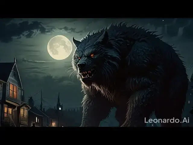 Video thumbnail for werewolf in action