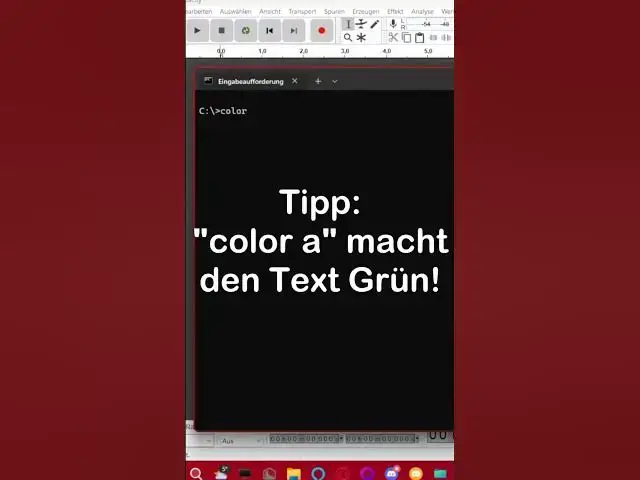 Video thumbnail for Bist kein Hacker, sieht aber so aus! | CMD Tipps + Tricks Ep. 1