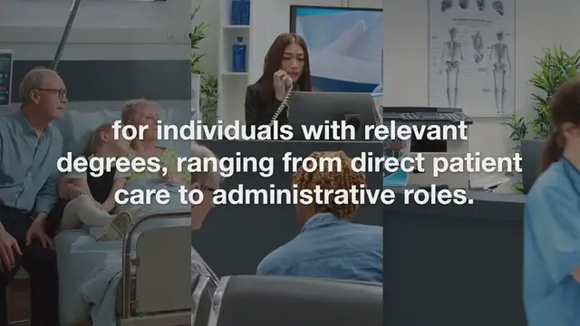 Video thumbnail for Top Careers in U.S. Healthcare for Those with Relevant Degrees