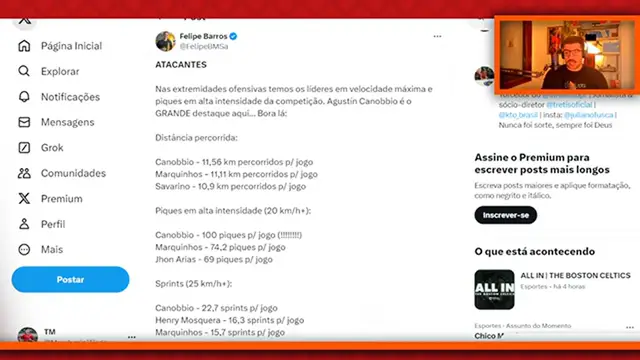 Video thumbnail for Canobbio bate TODOS OS RECORDES e é o jogador MAIS INTENSO do Brasil!