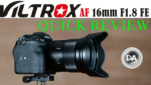 Video thumbnail for Viltrox AF 16mm F1.8 FE Quick Review  | Top Value Wide Angle Lens
