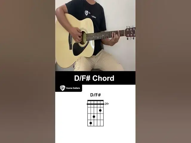 Video thumbnail for How To Play The D/F# Chord On Guitar - Guvna Guitars