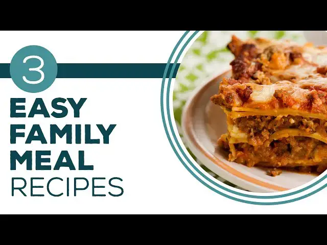 Video thumbnail for Full Episode Fridays: Lovin' in the Oven - 3 Easy Family Meal Recipes