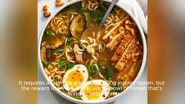 Video thumbnail for ramen noodles recipe