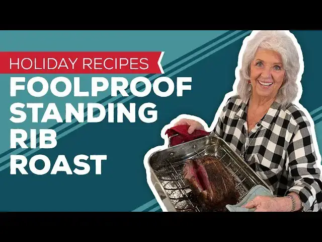 Video thumbnail for Holiday Cooking & Baking Recipes: Foolproof Standing Rib Roast Recipe