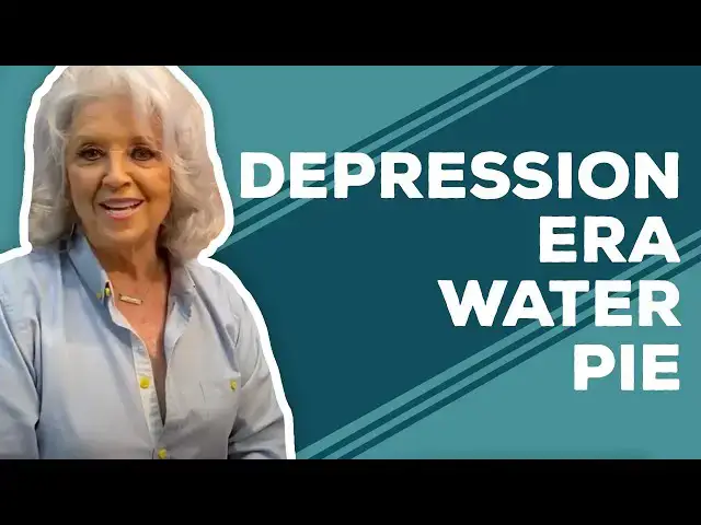 Video thumbnail for Quarantine Cooking - Depression-Era Water Pie Recipe