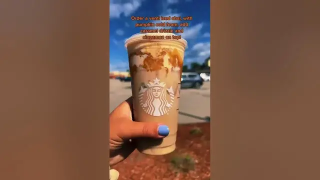 Video thumbnail for Starbucks TikTok Drink #shorts #ytshorts #shortvideo